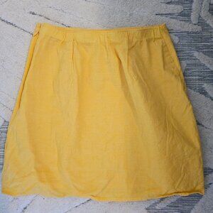 Canary Yellow Miniskirt